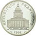 Coin, France, Panthéon, 100 Francs, 1991, Paris, MS(65-70), Silver