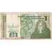 Ireland - Republic, 1 Pound, 1989-01-09, VF(20-25)