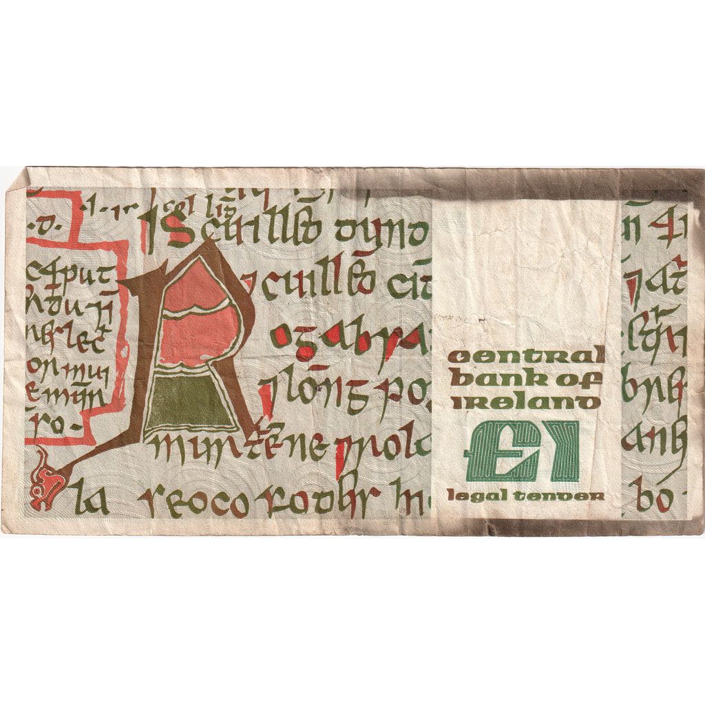 Ireland - Republic, 1 Pound, 1989-01-09, VF(20-25)