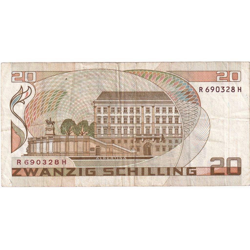 Österreich, 20 Schilling, 1986-10-01, S+