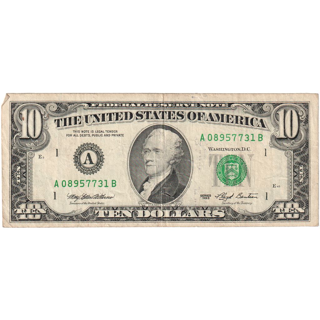 Verenigde Staten, 10 Dollars, TTB