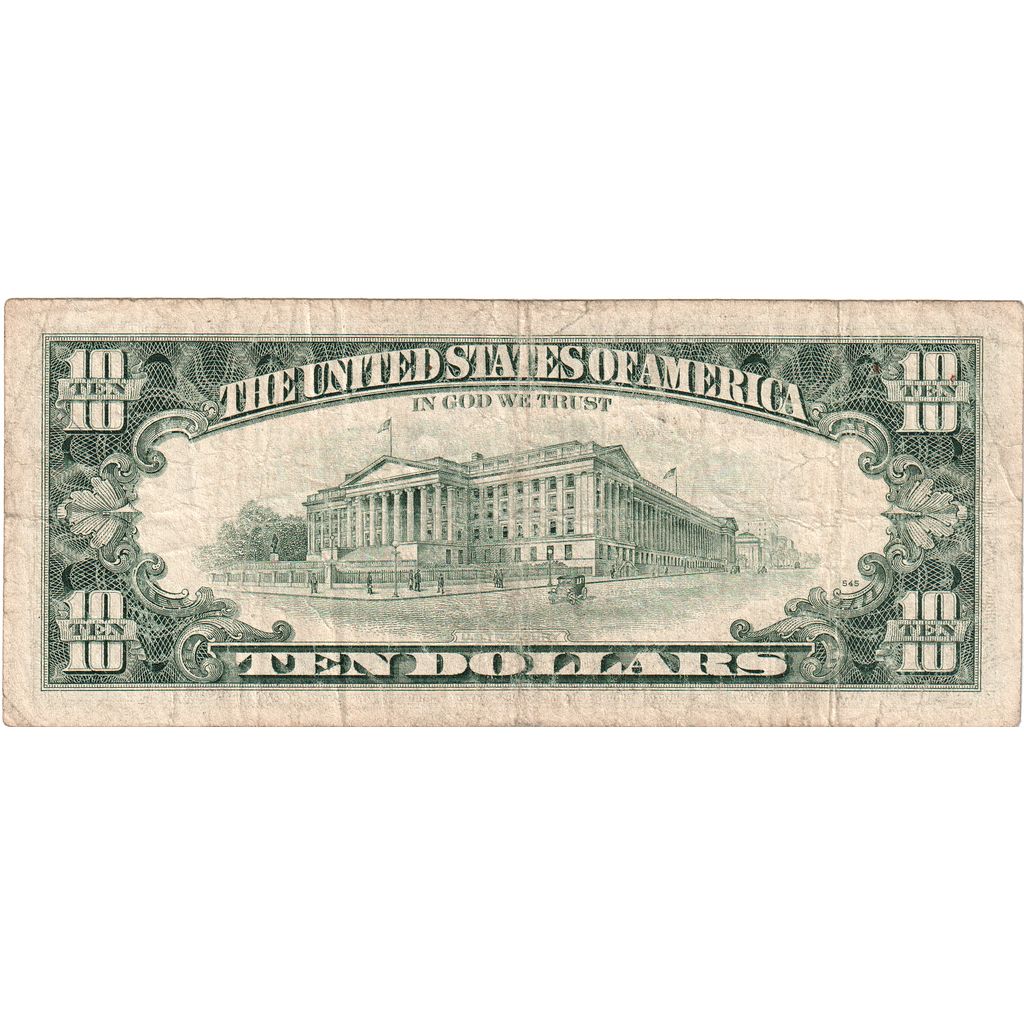 Estados Unidos, 10 Dollars, BC
