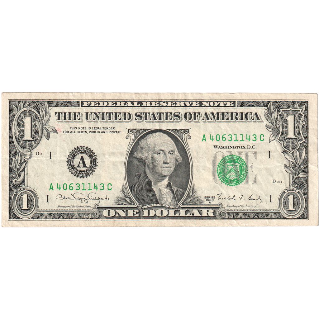 Verenigde Staten, One Dollar, TTB