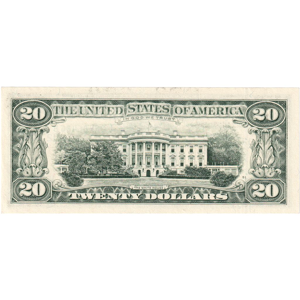 Stati Uniti, 20 Dollars, SPL-