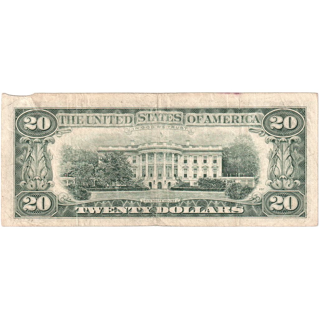 Verenigde Staten, 20 Dollars, TB+