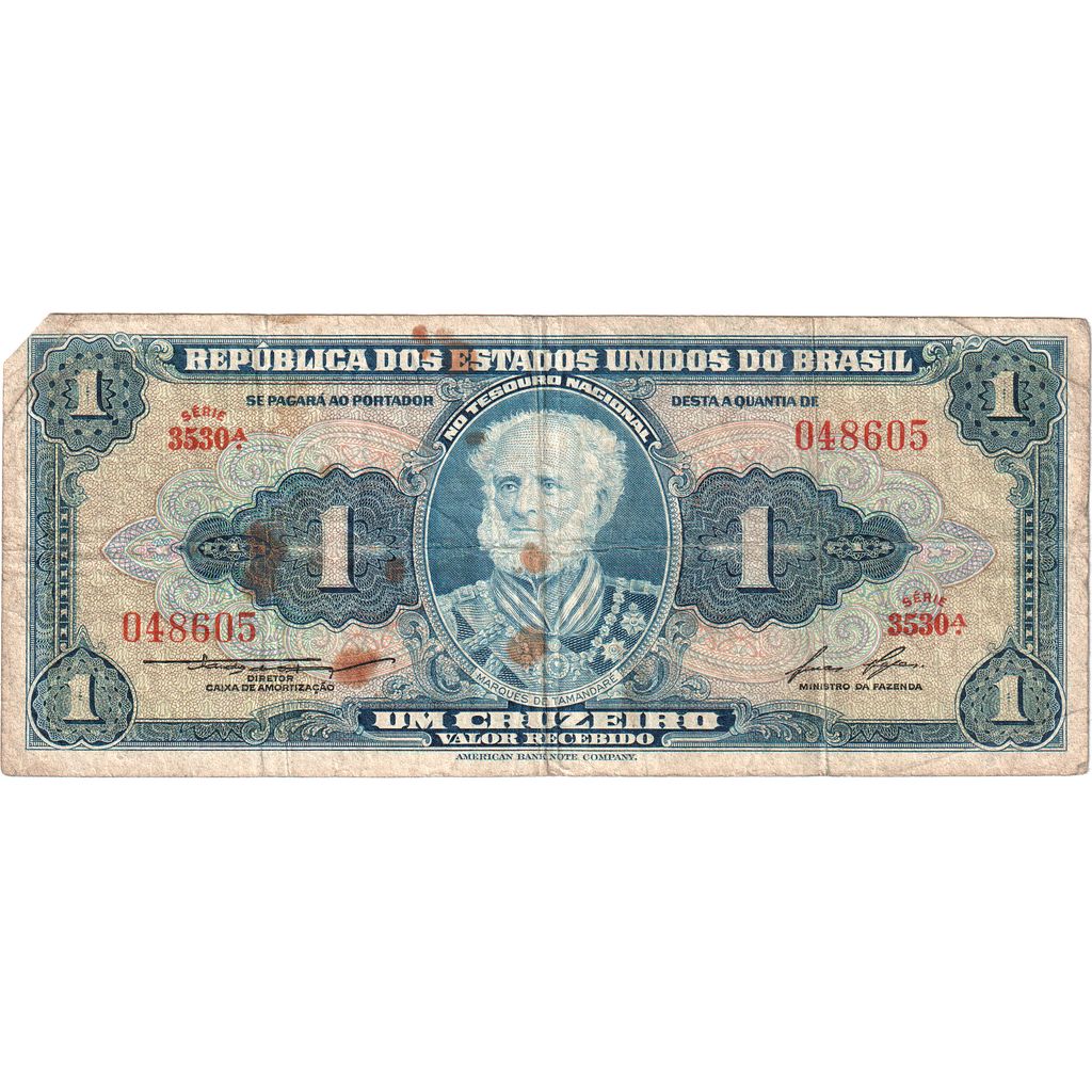 Brasilien, 1 Cruzeiro, S