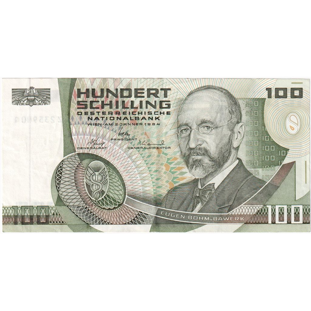Austria, 100 Schilling, 1984-01-02, EF(40-45)