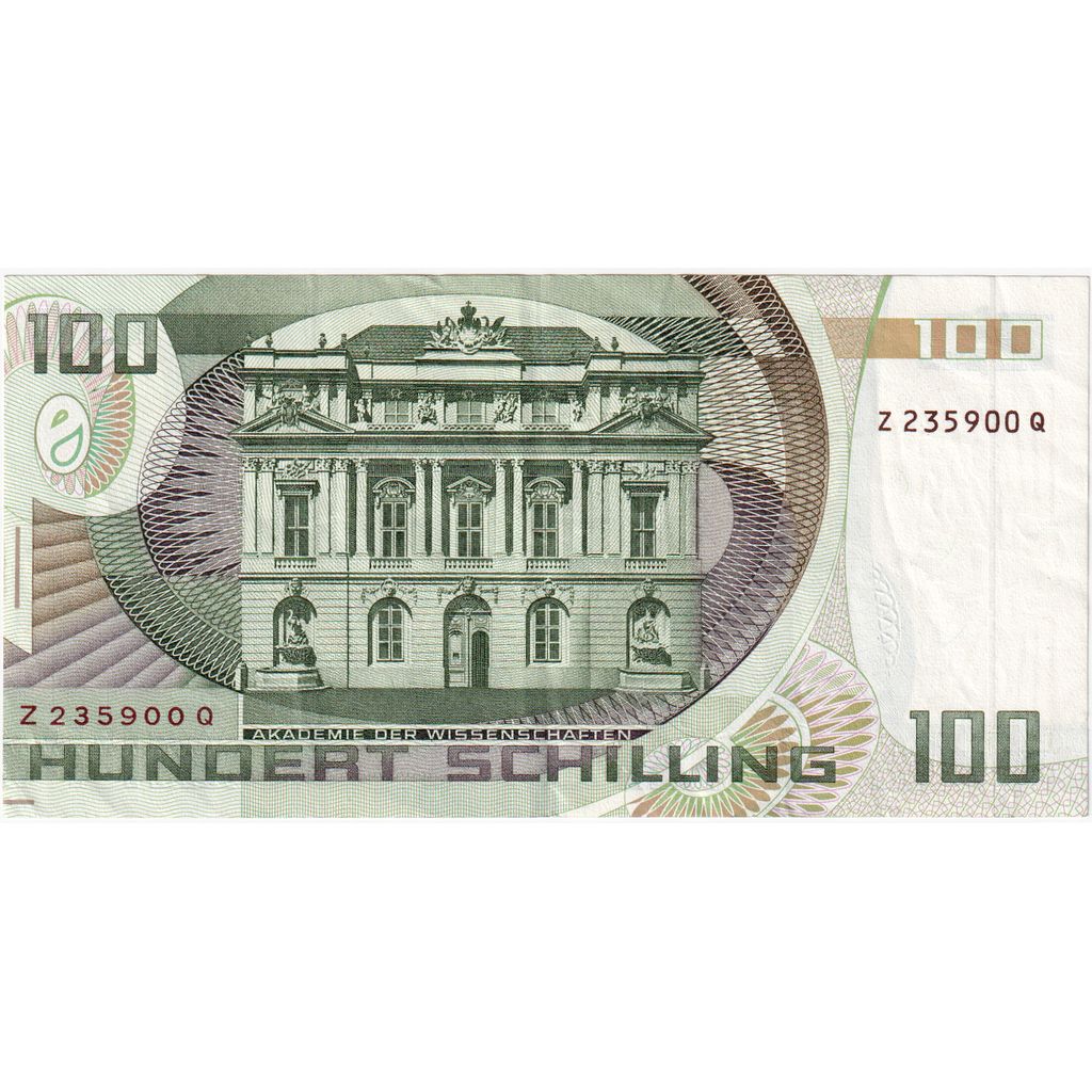 Austria, 100 Schilling, 1984-01-02, EF(40-45)