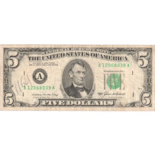 Estados Unidos, Five Dollars, BC