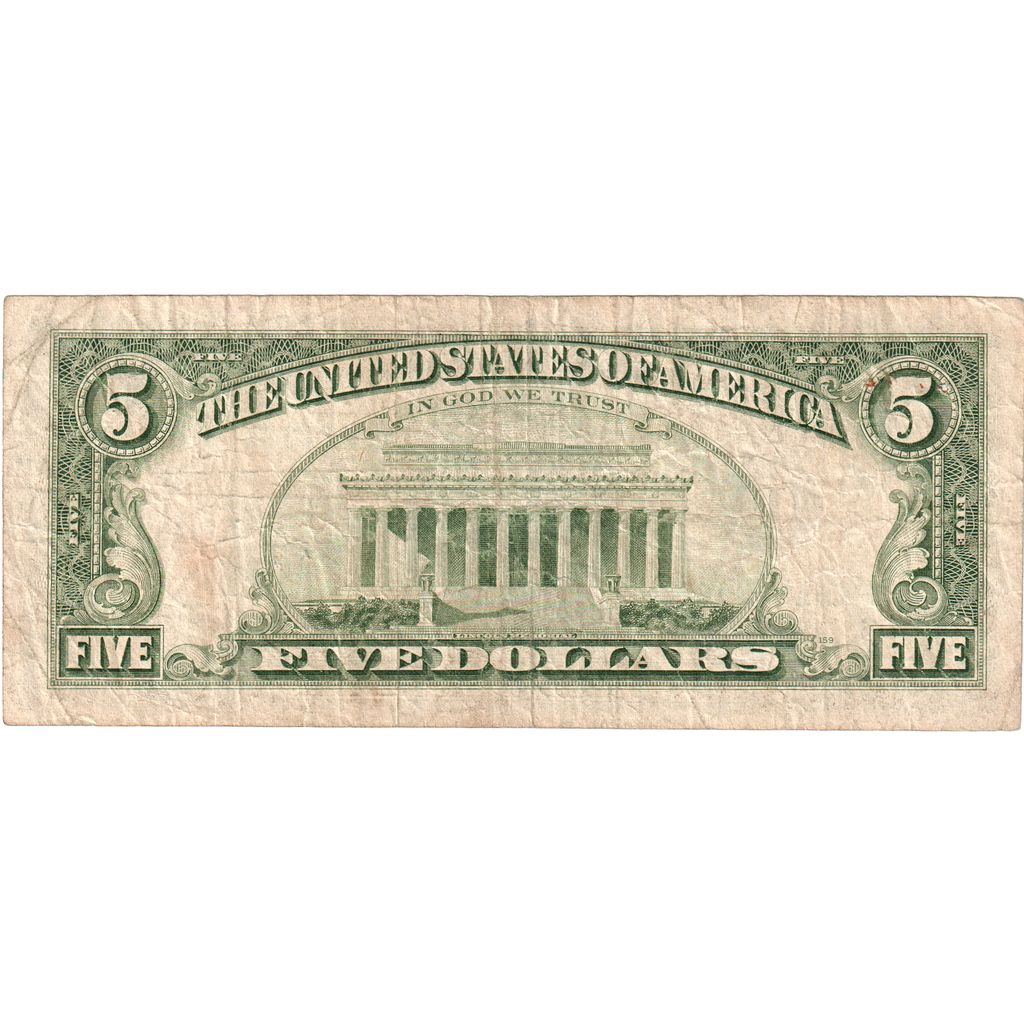 Stati Uniti, Five Dollars, MB