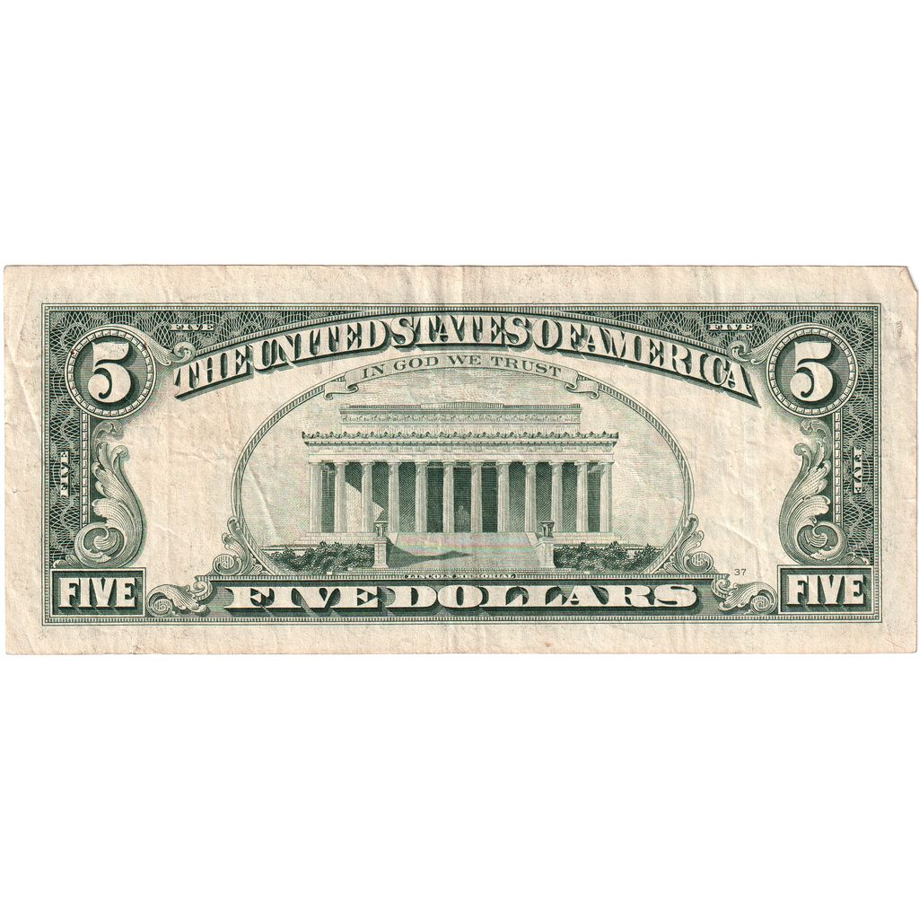 Stati Uniti, Five Dollars, MB+