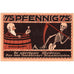 Germany, Nordhausen Stadt, 75 Pfennig, 1921-05-01, UNC(63)