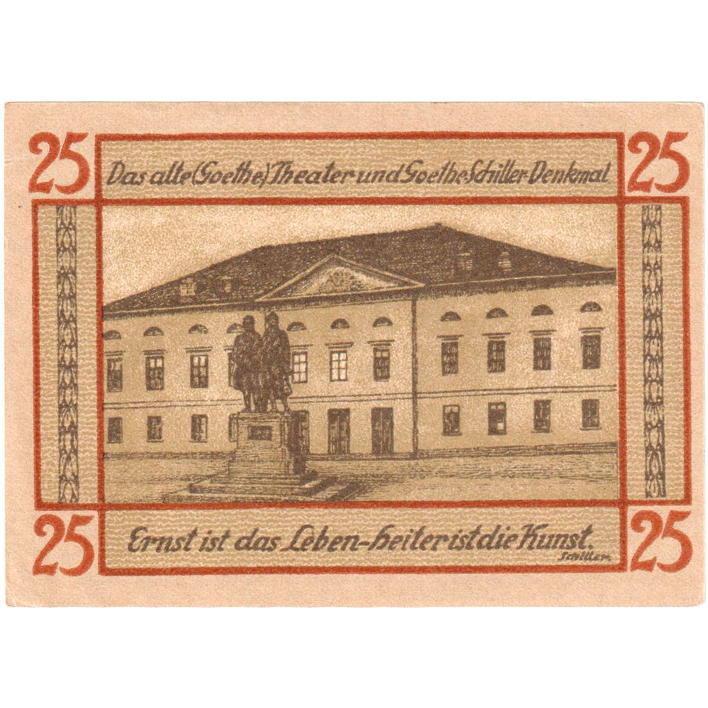 Germany, Weimar, 25 Pfennig, 1921-03-01, 08456, UNC(63)