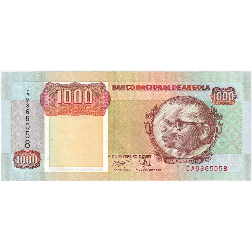 Angola, 1000 Kwanzas, 1991-02-04, NIEUW