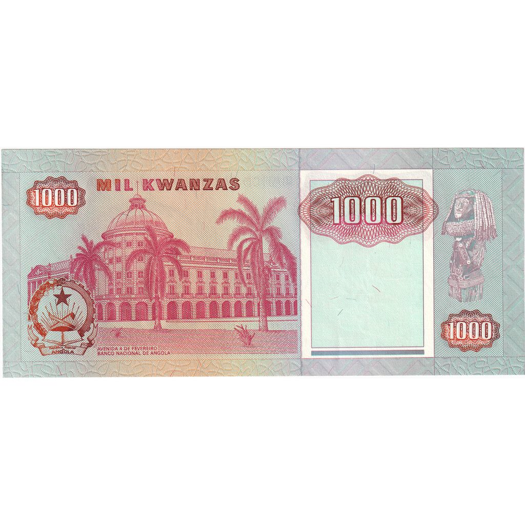 Angola, 1000 Kwanzas, 1991-02-04, EF(40-45)