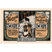Banknote, Germany, Stolberg, 50 Pfennig, statue, 1921, UNC(63), Mehl:1273.1