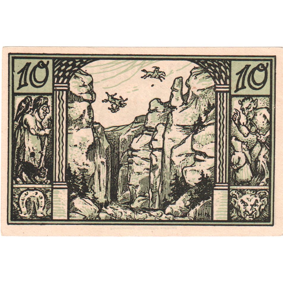 Germany, Thale a.Harz Stadt, 10 Pfennig, 1922-12-31, UNC(63)
