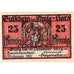 Banknot, Niemcy, Thale a.Harz Stadt, 25 Pfennig, personnage, 1922, 1922-12-31