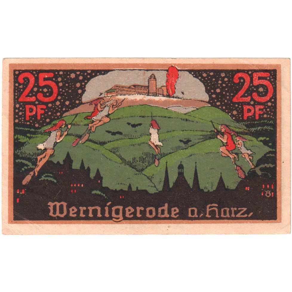 Deutschland, Wernigerode Stadt, 25 Pfennig, 1920-12-20, UNZ-