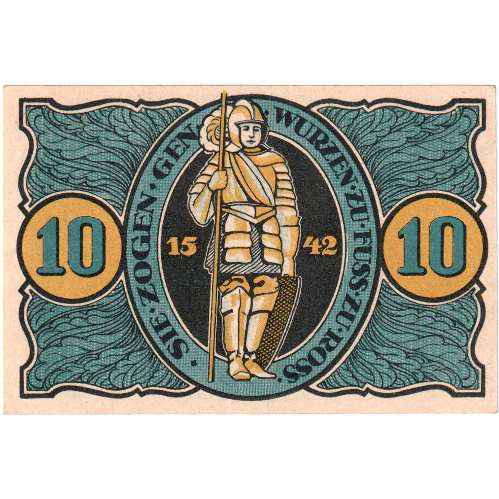 Deutschland, Torgau, 10 Pfennig, 1921-02-10, UNZ-