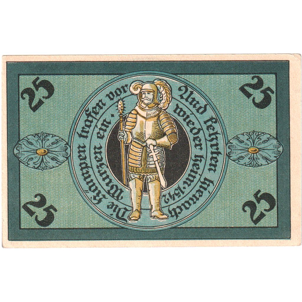 Germany, Torgau, 25 Pfennig, 1921-02-10, UNC(63)