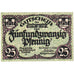 Deutschland, Triebes, 25 Pfennig, 1921-10-01, UNZ-