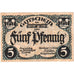 Germany, Dresden, 5 Pfennig, 1920-03-01, UNC(63)