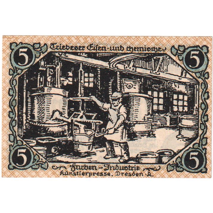 Germany, Dresden, 5 Pfennig, 1920-03-01, UNC(63)