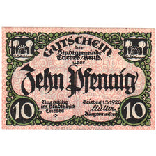 Deutschland, Dresden, 10 Pfennig, 1920-03-01, UNZ-