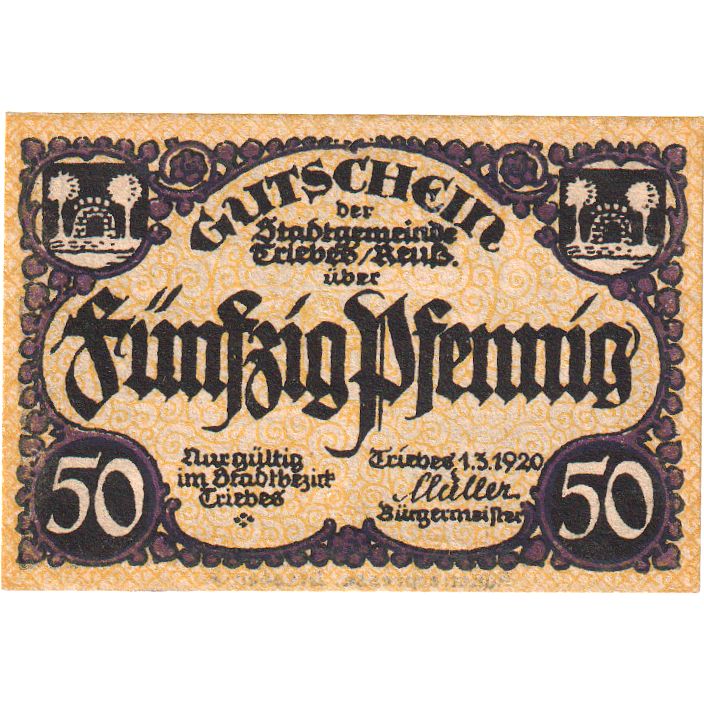 Germany, Dresden, 50 Pfennig, 1920-03-01, UNC(63)