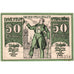 Banknote, Germany, Straubing Stadt, 50 Pfennig, valeur faciale, 1921