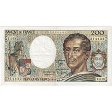 France, 200 Francs, Montesquieu, T.018, EF(40-45)