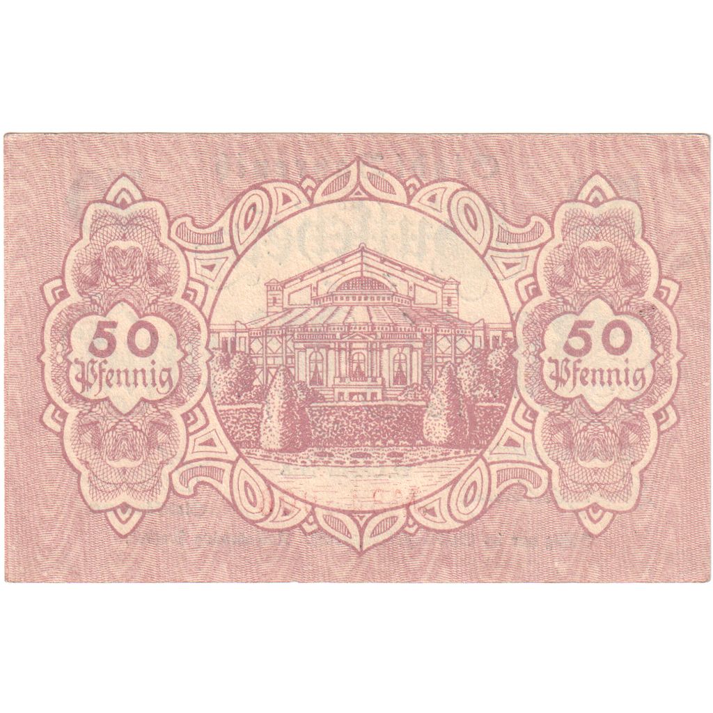 Germany, Bayreuth, 50 Pfennig, 1918-10-22, UNC(63)