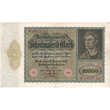 Allemagne, 10,000 Mark, 1922-01-19, TTB
