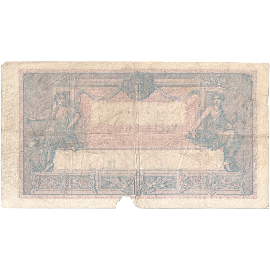 França, 1000 Francs, Bleu et Rose, 1926-07-01, H.2504, VF(20-25)