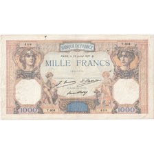 France, 1000 Francs, Cérès et Mercure, 1927-07-23, EF(40-45)