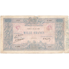 France, 1000 Francs, Bleu et Rose, 1925-06-25, N.1963, VF(30-35)