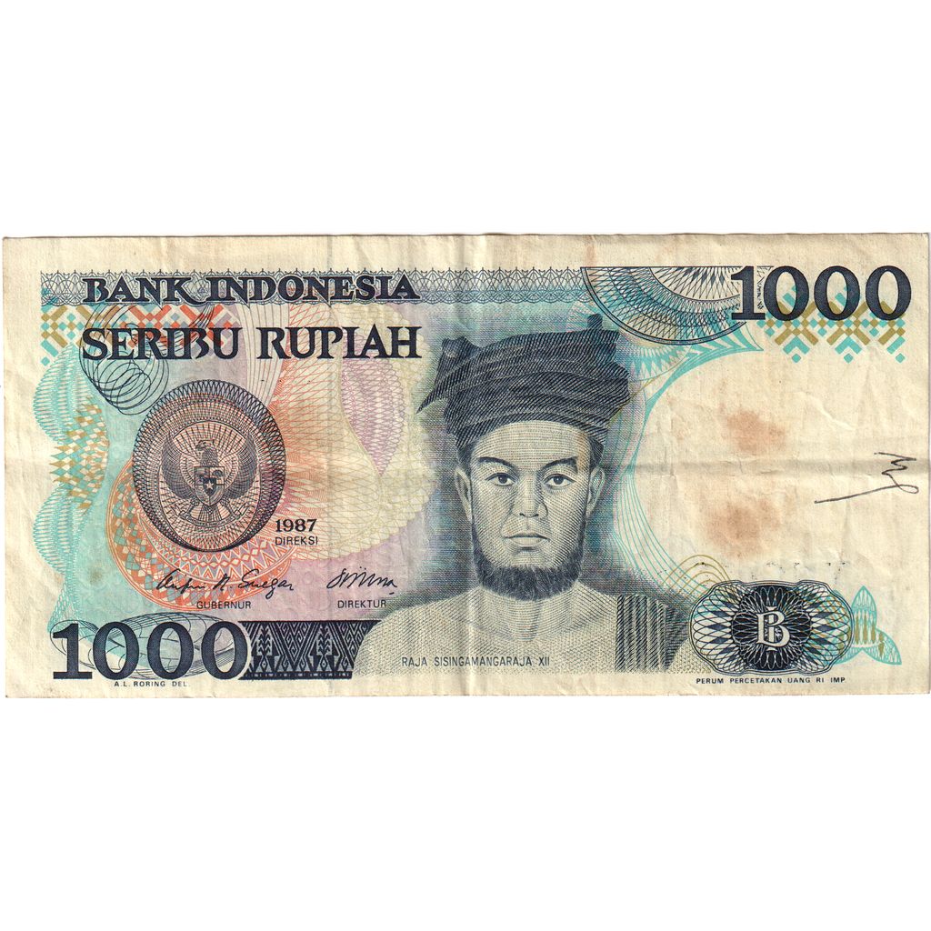 Indonésia, 1000 Rupiah, VF(30-35)
