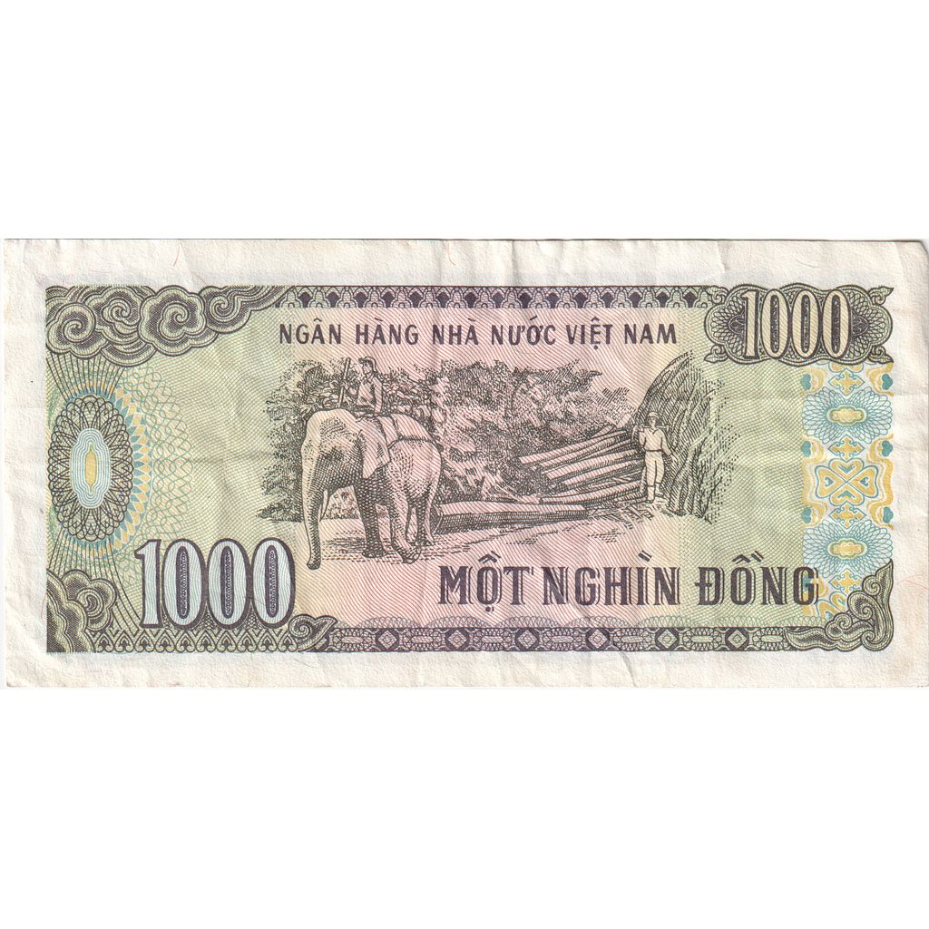 Viet Nam, 1000 D<ox>ng, 1988, TTB