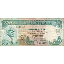 Maurícia, 200 Rupees, VF(30-35)