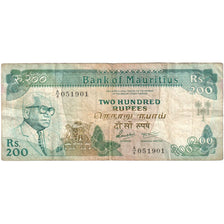 Mauritius, 200 Rupees, VF(20-25)
