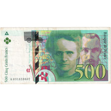 France, 500 Francs, Pierre et Marie Curie, A031859607, TB+