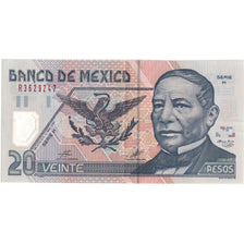 Mexico, 20 Pesos, 2001-05-17, AU(55-58)