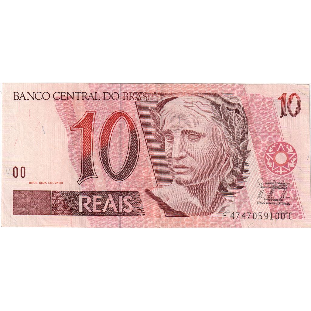 Brasilien, 10 Reais, VZ
