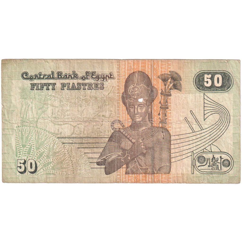 Ägypten, 50 Piastres, S+