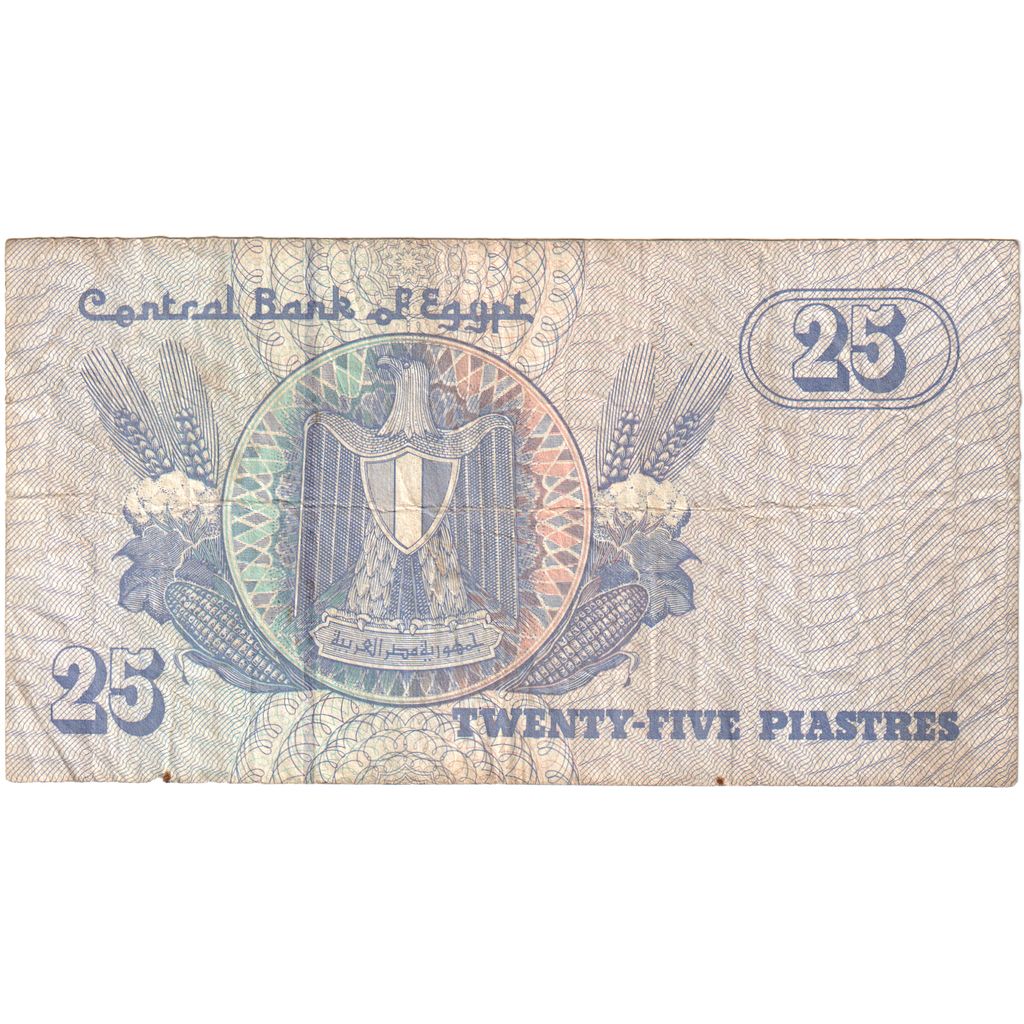 Ägypten, 25 Piastres, S+
