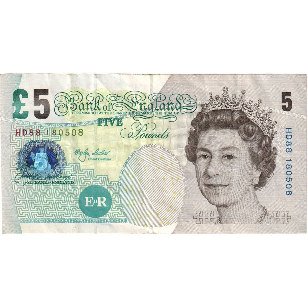Grande-Bretagne, 5 Pounds, TTB