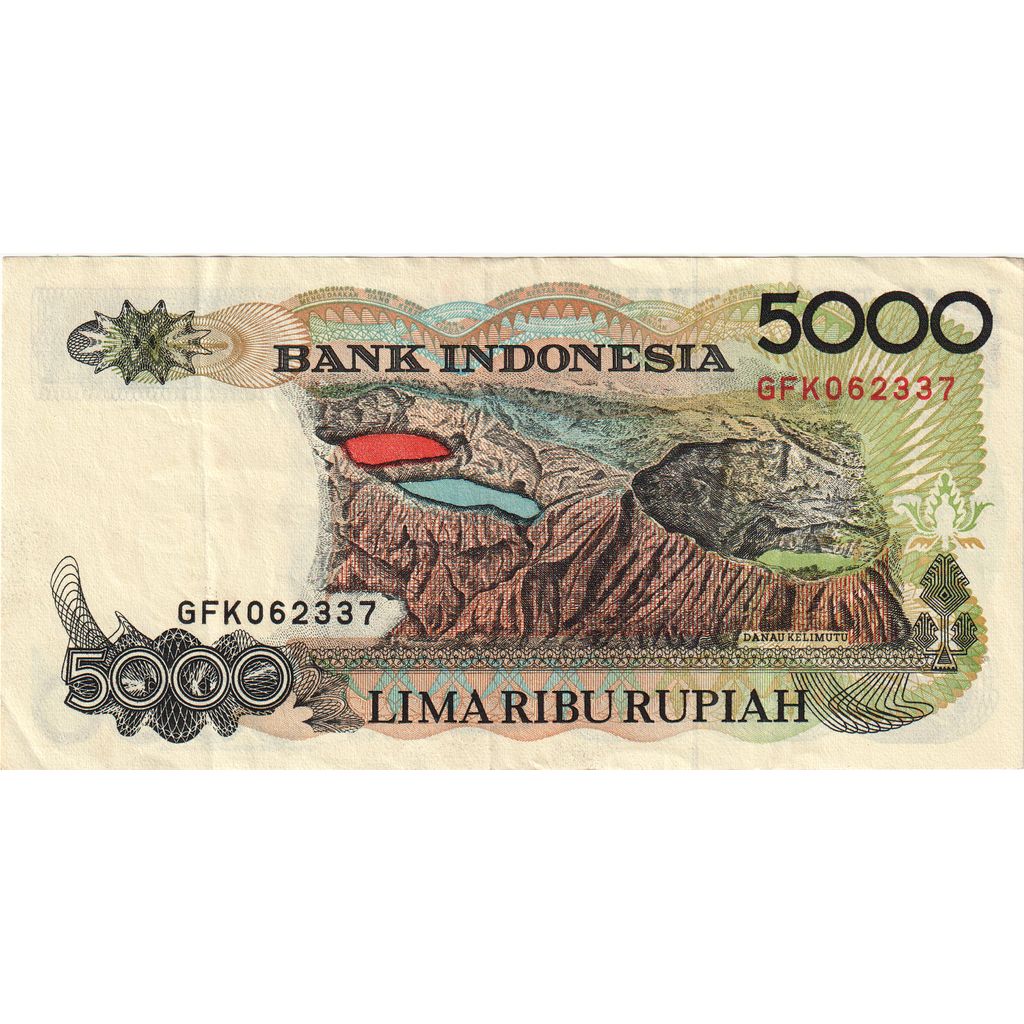 Indonesia, 5000 Rupiah, EF(40-45)