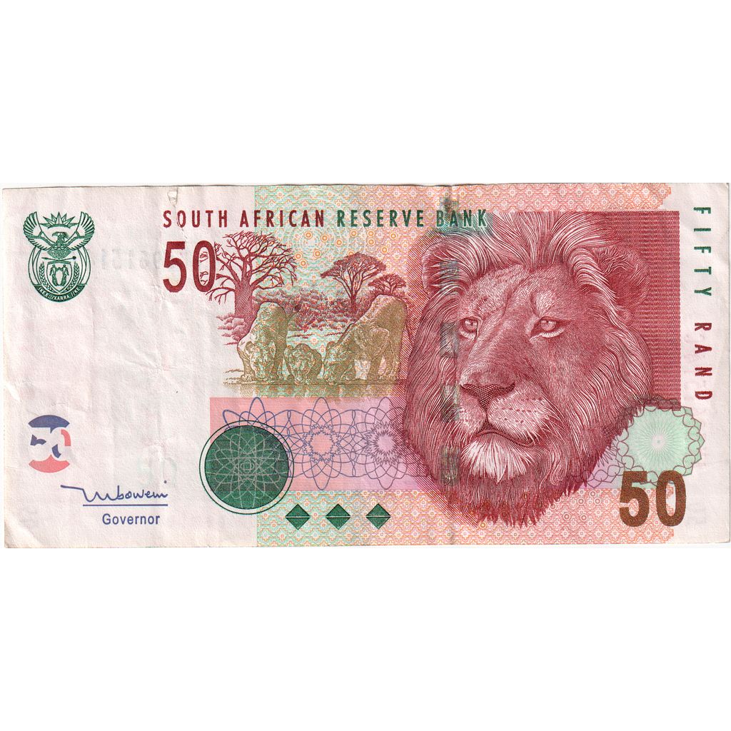 África do Sul, 50 Rand, EF(40-45)