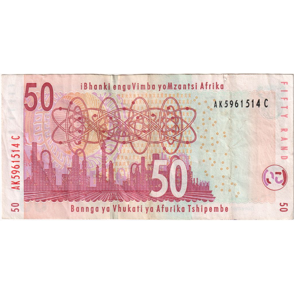África do Sul, 50 Rand, EF(40-45)